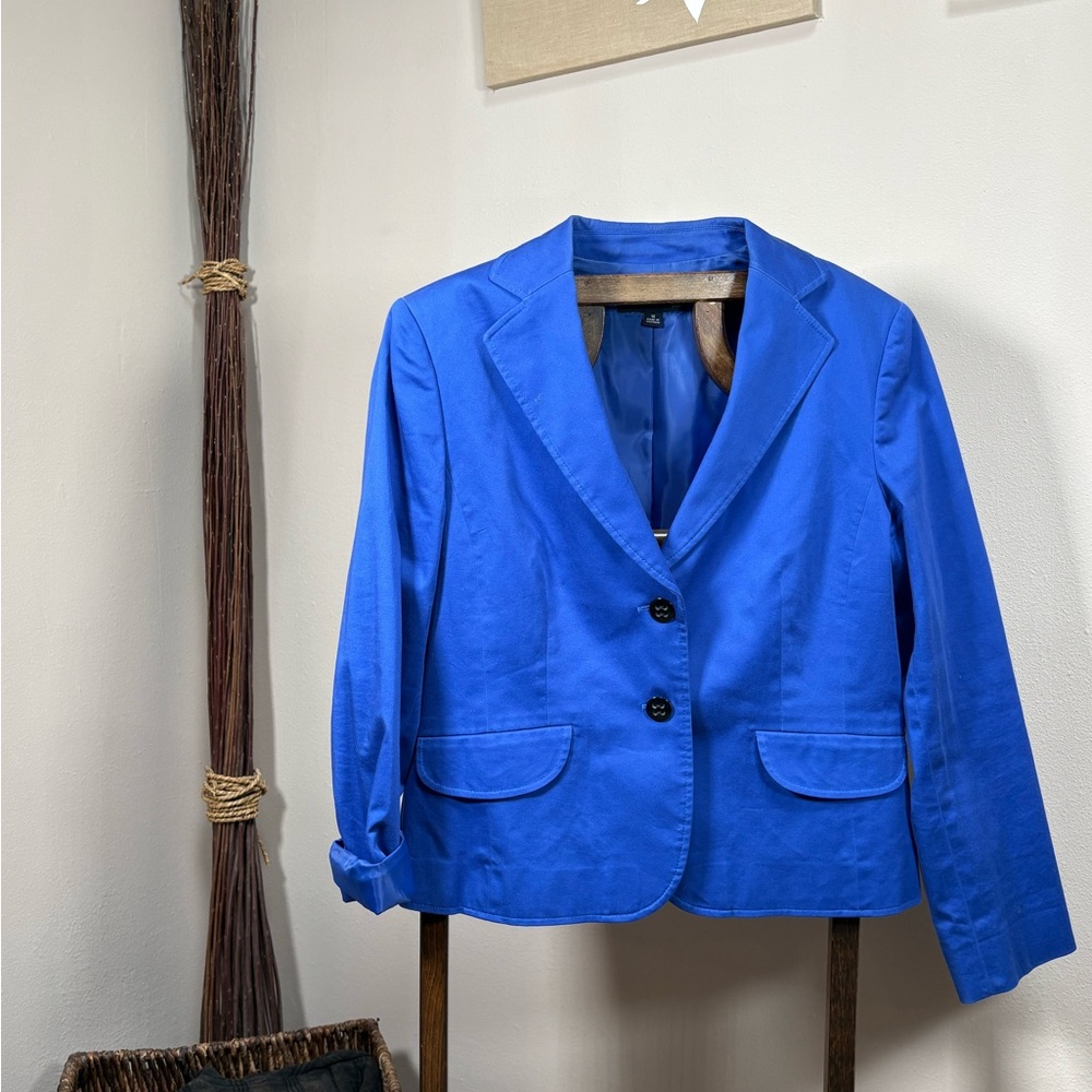 Evan Picone Vibrant Blue Blazer